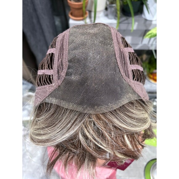 Rene of Paris “Loryn” wig brand new style color Greige Blond New full mono main image 10